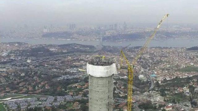 Çamlıca Kulesinde 200 Metre Aşıldı