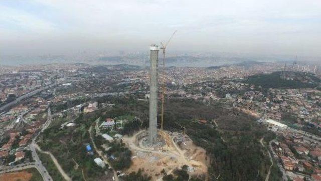 Çamlıca Kulesinde 200 Metre Aşıldı