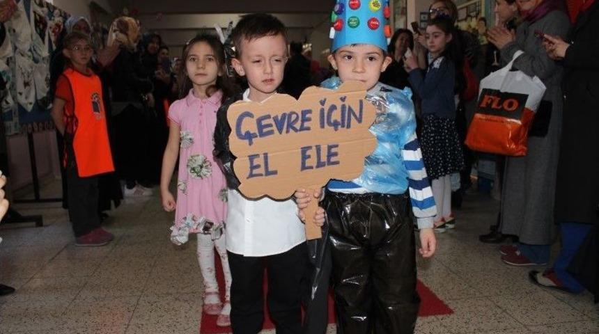 Miniklerden &ldquo;naylon Poşete Hayır&rdquo;