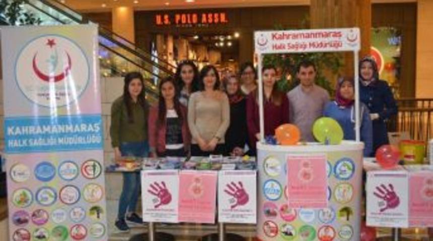 Kahramanmaraş Halk Sağlığı M&uuml;d&uuml;rl&uuml;ğ&uuml; Sağlıklı Yaşam Standı A&ccedil;tı