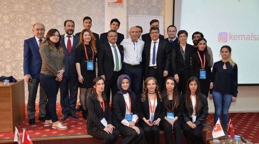 Başkan Yağcı, Şeyh Edebali &Uuml;niversitesi&rsquo;nde