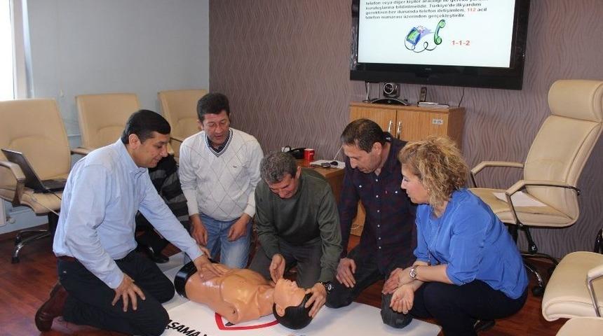 Ambulans Şof&ouml;rlerine İlk Yardım Eğitimi Verildi