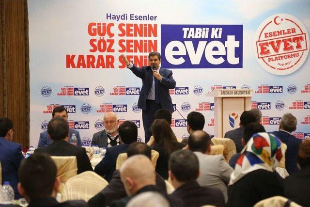 Başkan Tevfik Göksu: “bu Vatan, Devlet, Millet Meselesi, Sonuna Kadar Evet”