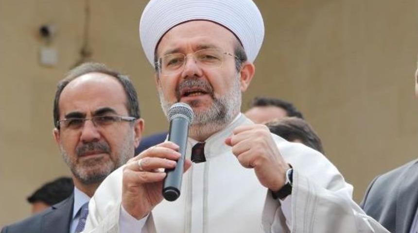 Diyanet İşleri Başkanı G&ouml;rmez: Kud&uuml;s'te Ezanının Yasaklanması Kabul Edilemez