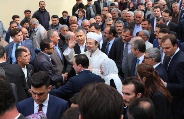 Diyanet İşleri Başkanı Görmez: Kudüs'te Ezanının Yasaklanması Kabul Edilemez