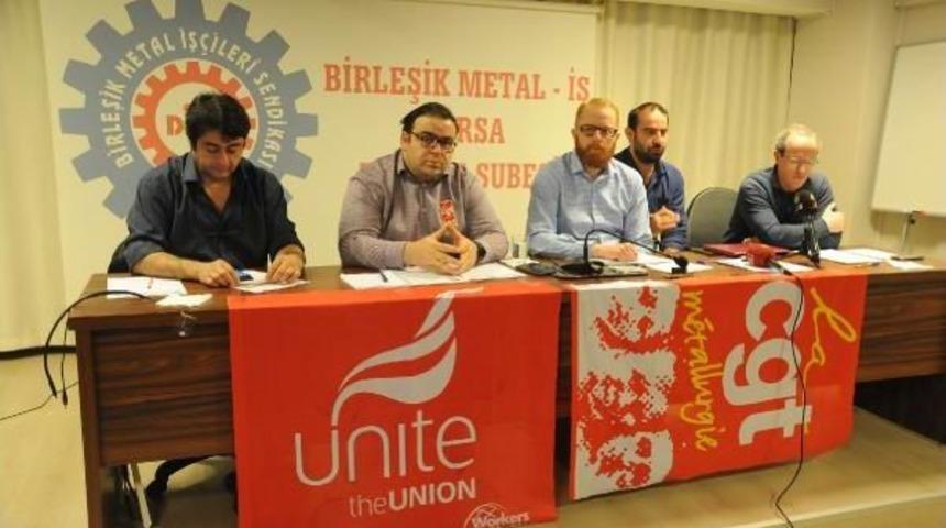 Renault Iş&ccedil;ileri, Avrupa'dan Gelen Sendika Temsilcileriyle G&ouml;r&uuml;şt&uuml;