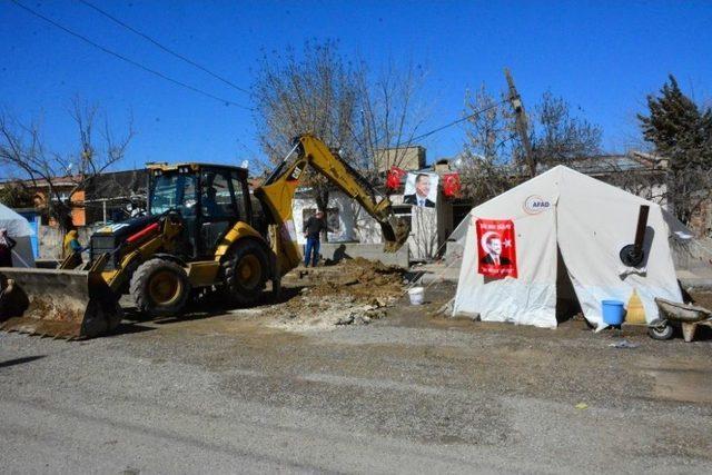 Askim Ekipleri Deprem Bölgesindeki Çalışmalarını Sürdürüyor