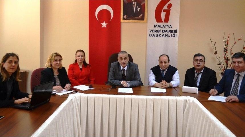 Malatya Vergi Dairesi Başkanlığında &lsquo;keys&rsquo; D&ouml;nemi