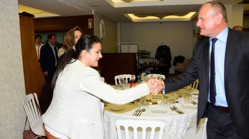 Başkan Mehmet Keleş, Kadınları Ağırladı