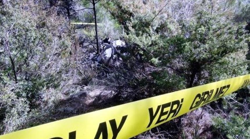 D&uuml;şen Suriye U&ccedil;ağının Enkazı Kaldırıldı