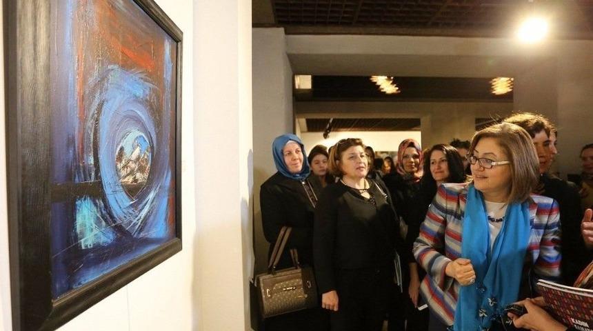 Gaziantep&rsquo;te Kadın Sanat&ccedil;ılar Resim Sergisi