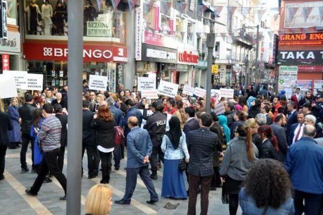 8 Mart Dünya Kadınlar Günü Yürüyüşüne Şüpheli Çanta Engeli