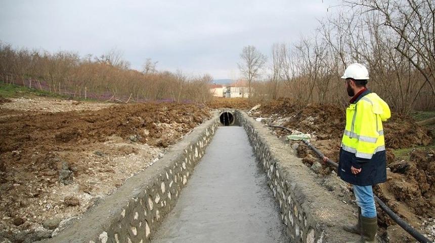 G&ouml;lkent&rsquo;in Yağmur Suyu Sorunu &Ccedil;&ouml;z&uuml;me Kavuşturuldu