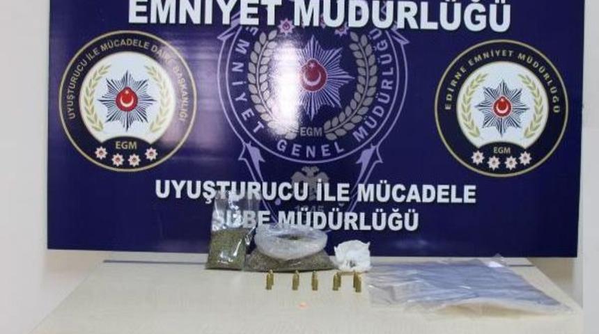 Edirne&rsquo;De Uyuşturucudan 2 Kişi Tutuklandı