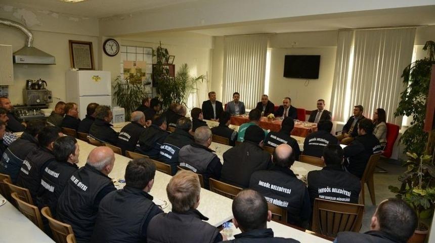 Aktaş Park Bah&ccedil;eler M&uuml;d&uuml;rl&uuml;ğ&uuml; Personeli İle Buluştu