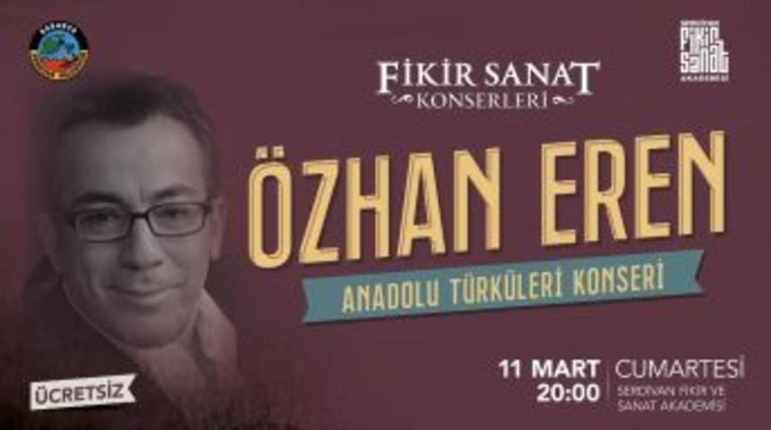 Serdivan Fikir Ve Sanat, Y&ouml;netmen Eren&rsquo;i Ağırlayacak