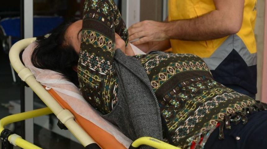 Kocasının Darp Ettiği Kadın Hastaneye Kaldırıldı