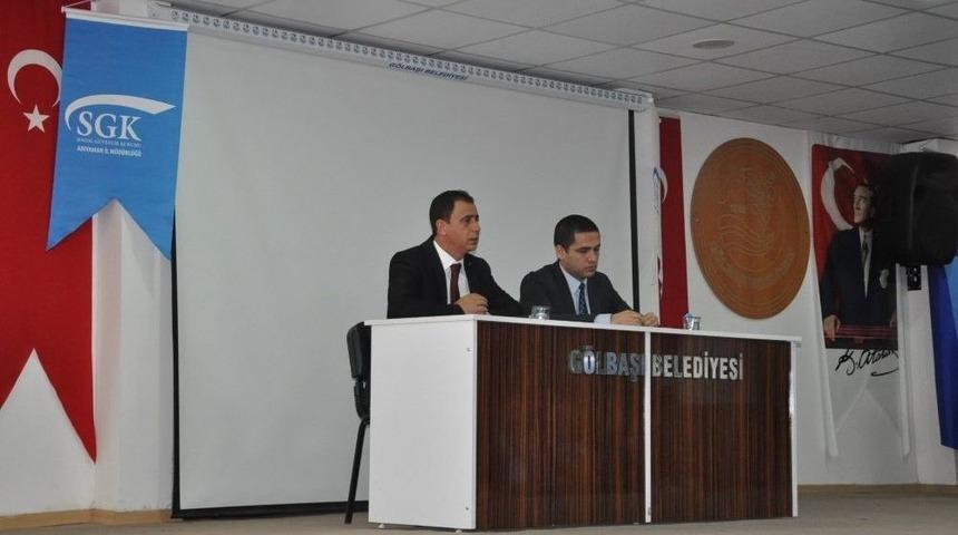 G&ouml;lbaşı&rsquo;nda İpekyolu Kalkınma Ajansı Destek Programı Tanıtıldı