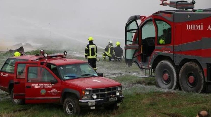 Havalimanında Kurtarma Tatbikatı