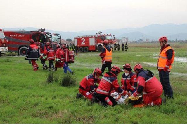 Havalimanında Kurtarma Tatbikatı