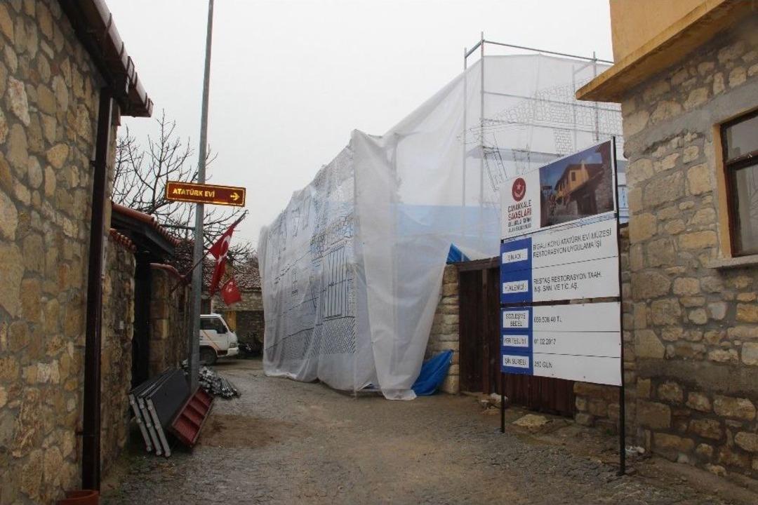 Atat&uuml;rk&rsquo;&uuml;n Evi Restore Ediliyor
