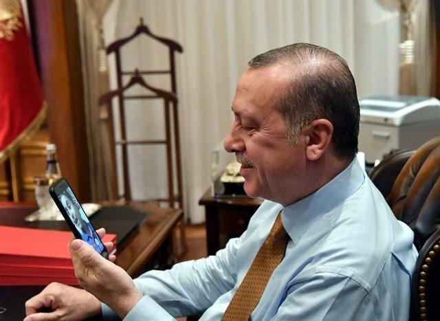 Cumhurbaşkanı Erdoğan, Lösemi Hastası Bedirhan’la Görüştü