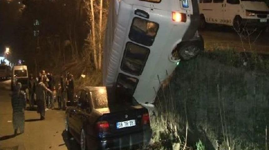 Beykoz'da Kaza Ucuz Atlatıldı