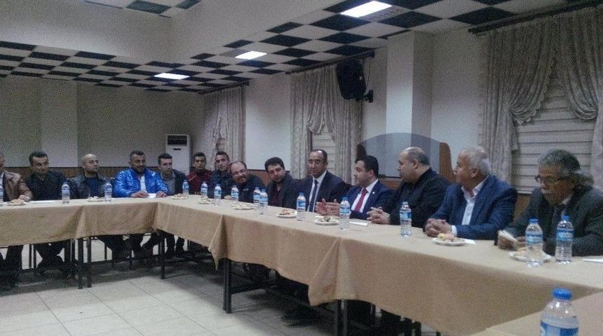 Ak Parti Hatay İl Başkanı Atı&ccedil;, Yayladağı&rsquo;ndaki Stk&rsquo;larla Bir Araya Gelldi