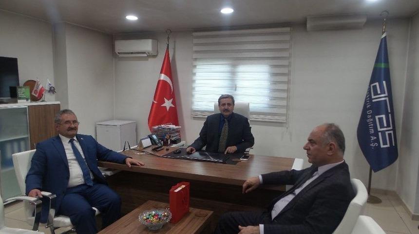 İl&ccedil;e Belediye Başkanlarından Aras&rsquo;a Hizmet Teşekk&uuml;r&uuml;