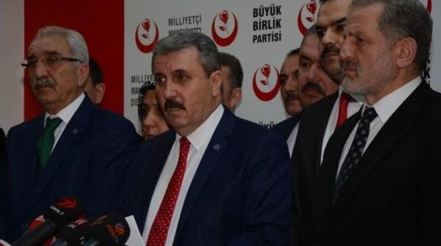 Destici: B&uuml;y&uuml;k Birlik Partisi 'evet' Demeye Karar Vermiştir (2)