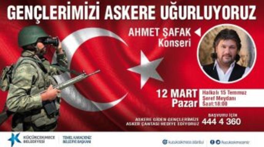 K&uuml;&ccedil;&uuml;k&ccedil;ekmece, Askerlerini Uğurluyor