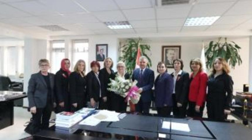 T&uuml;rk Kadınlar Birliğinden Rekt&ouml;r Elmas&rsquo;a Ziyaret