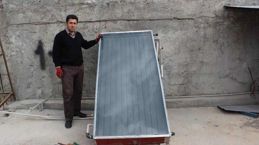 İlkokul Mezunu Vatandaş Deposuz Enerji Paneli Yaptı