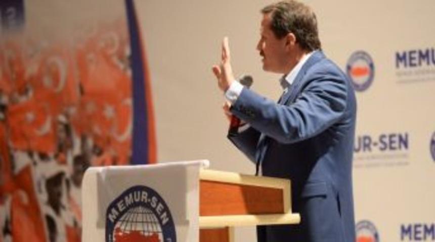 Memur-sen Genel Başkanı Yal&ccedil;ın: &ldquo;biz Millet İradesi İ&ccedil;in Evet Diyoruz&rdquo;