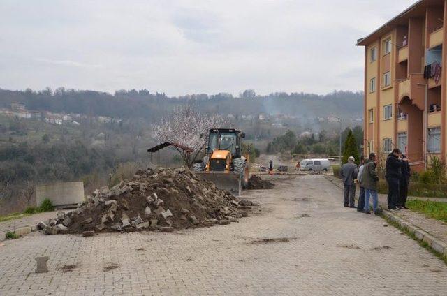 Toki İçin Yol Çalışmaları Sürüyor