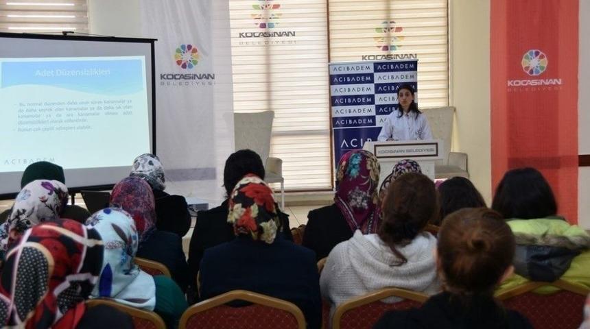Kocasinan’da Kadınlar Geleceğe Daha Sağlıklı Bakıyor