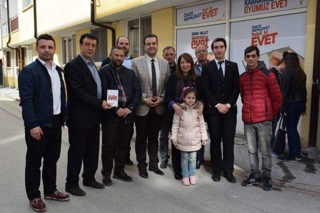 Ak Parti Tepebaşı İlçe Başkanlığı Üyeleri Ertuğrulgazi’de