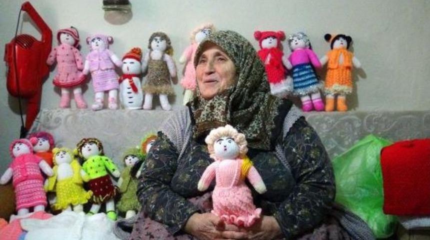 70 Yaşından Sonra El Işi Bebek &Ouml;r&uuml;p Gelir Kaynağı Yarattı