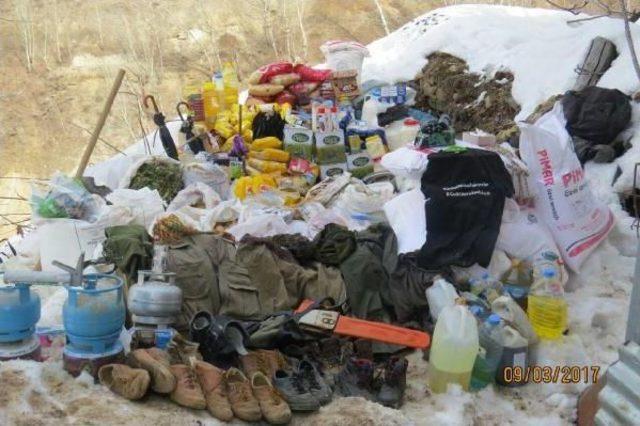 Tunceli'de 750 Kilo Patlayıcı Bulundu (2)