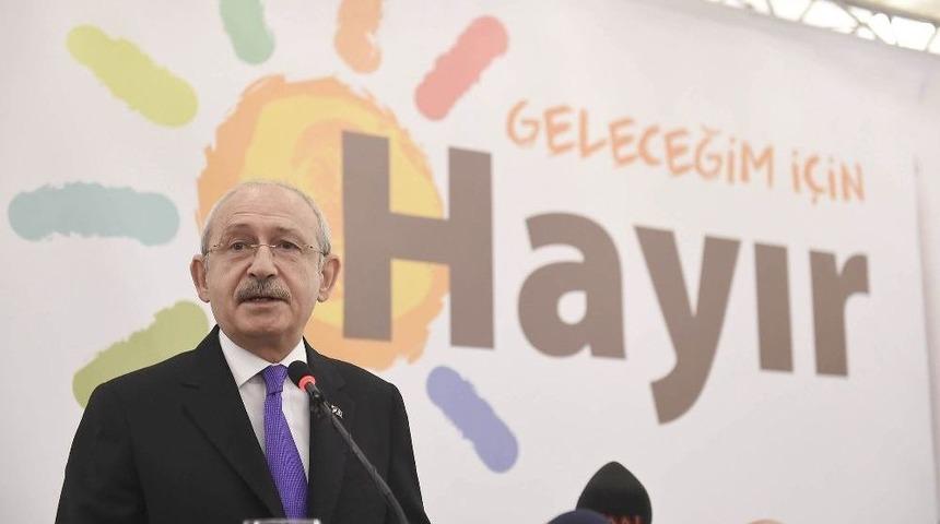 Kılı&ccedil;daroğlu: &ldquo;&lsquo;hayır&rsquo; Bu Memleket İ&ccedil;in Hayırlı Olacak&rdquo;