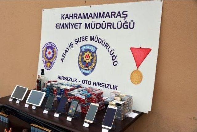 Kahramanmaraş'ta, Hırsızlık Şüphelisi 5 Kişi Yakalandı