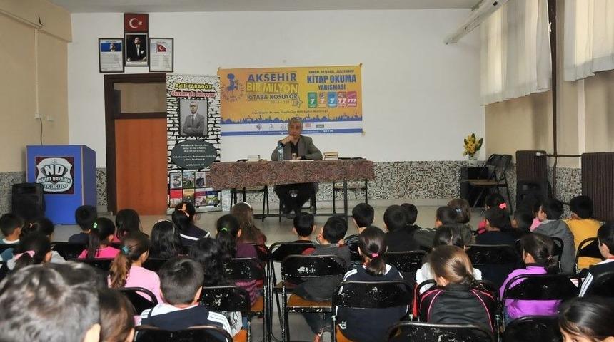 Yazar Karag&ouml;z İle Yazar Demirci&rsquo;den &Ouml;ğrencilere Tavsiyeler