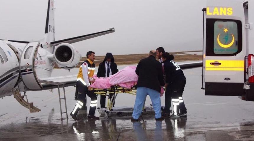 Patlamada Yaralanan Doktor Ankara&rsquo;ya Sevk Edildi