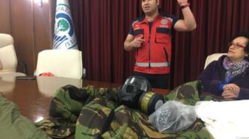 Dak Ekibi Kbrn Eğitimi Aldı