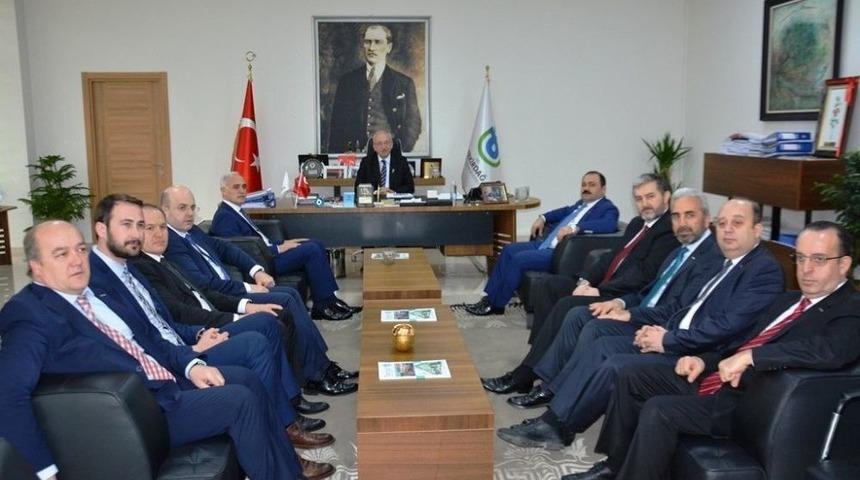 Olpak, Albayrak&rsquo;tan Bilgi Aldı