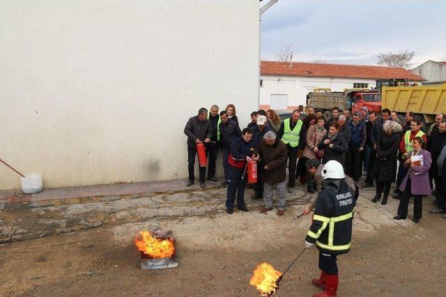 Kırklareli İl Özel İdaresi Personeline İş Sağlığı Ve İş Güvenliği Eğitimi