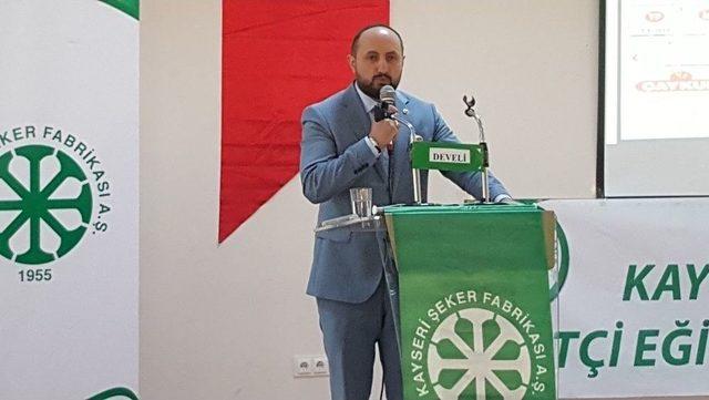 Kayseri Şeker’in Develi’deki Çiftçi Eğitimine Ak Parti Kayseri Milletvekillerinden Tam Destek