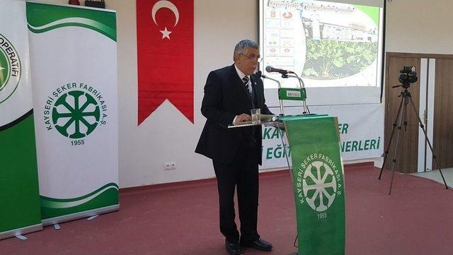 Kayseri Şeker’in Develi’deki Çiftçi Eğitimine Ak Parti Kayseri Milletvekillerinden Tam Destek