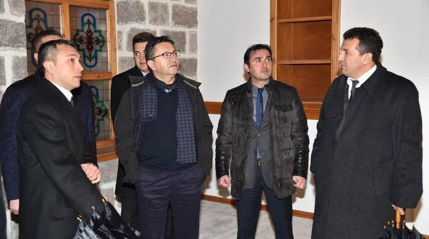 Başkan Tiryaki Şantiyeleri Denetledi