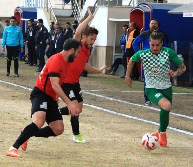 Sivas Belediyespor-Kocaeli Birlikspor: 1-1